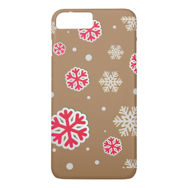 Coques Case-Mate iPhone Flèches de neige moderne (Dos)