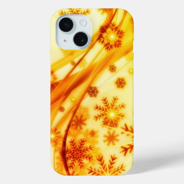 Coques Case-Mate iPhone Flèches de Noël dorées (Verso)