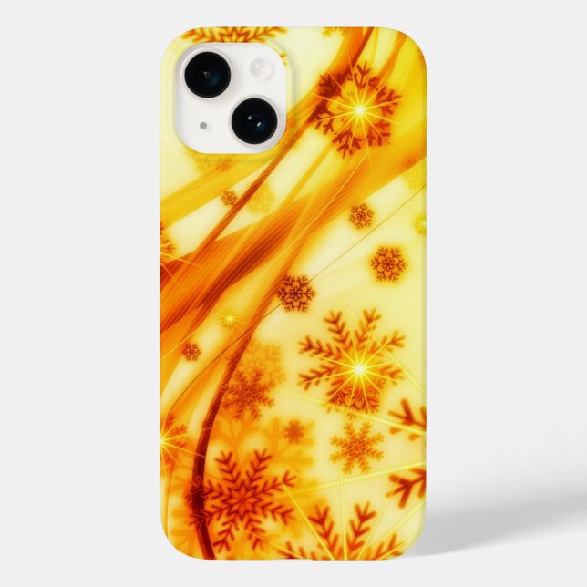 Coques Case-Mate iPhone Flèches de Noël dorées (Verso)