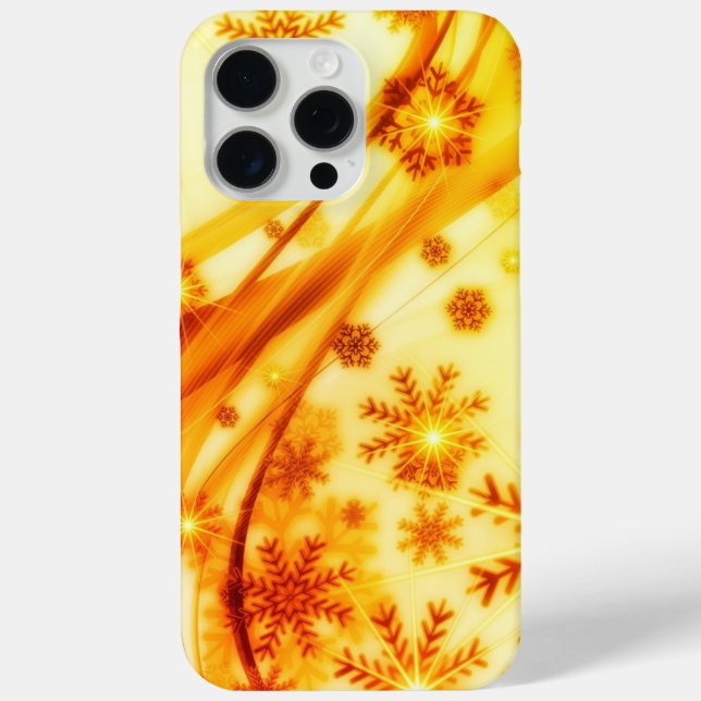 Coques Case-Mate iPhone Flèches de Noël dorées (Verso)