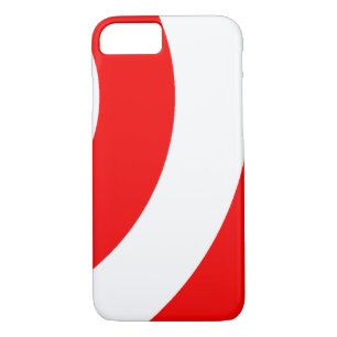Etui iPhone Case-Mate Flèches rouges et blanches