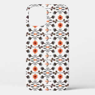 Case-Mate iPhone Case Fleur à rayures bohème : vintage à main.