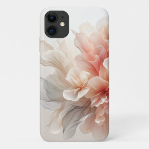 Case-Mate iPhone Case Fleur abstrait soyeux éthéré Élégant pêche doux