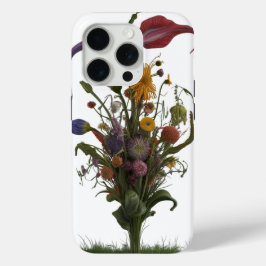 Coque iPhone 15 Pro Fleur Abstraite Meadow fleur sauvage - Apple
