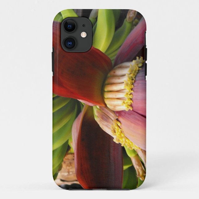 Coques Case-Mate iPhone Fleur banane (Dos)