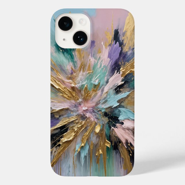 Coques Case-Mate iPhone Fleur cosmique (Verso)