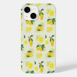 Coque Pour iPhone 14 Fleur de Citron