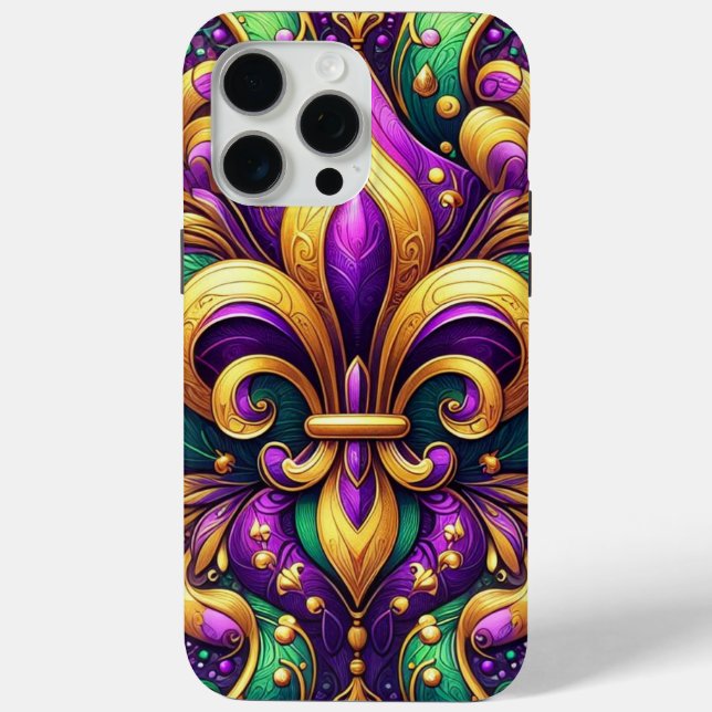 Coques Case-Mate iPhone fleur de lis (Verso)