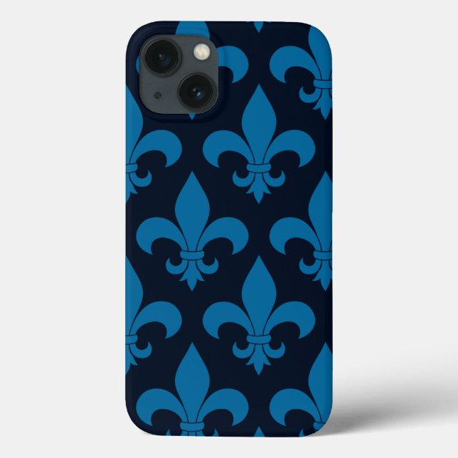 Coques Case-Mate iPhone Fleur de lis Motif Classic (Verso)