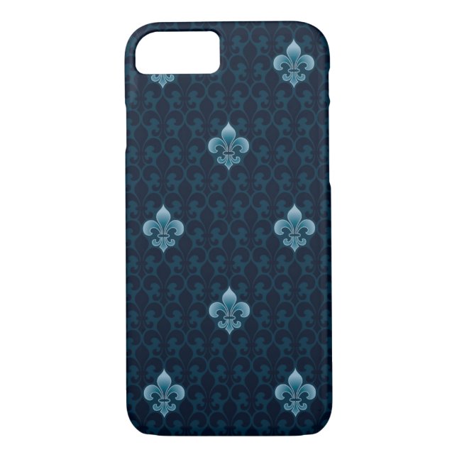 Coques Case-Mate iPhone Fleur De Lis Pattern (Dos)