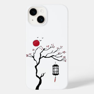 Coque Pour iPhone 14 "Fleur de minuit"
