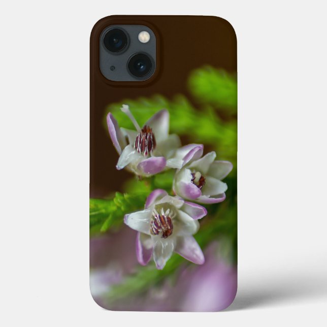 Coques Case-Mate iPhone Fleur de printemps de Heather à feuillage persista (Verso)