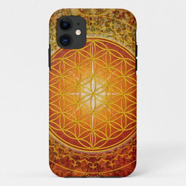 Coques Case-Mate iPhone Fleur de vie - Ornement III (Dos)