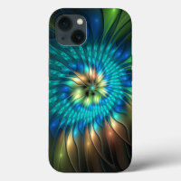 Fleur d'Imaginaire lumineux, Fractale Abstraite co