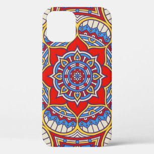 Case-Mate iPhone Case Fleur ethnique, motif bohème sans soudure.