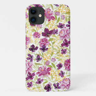 Case-Mate iPhone Case Fleur fleur sauvage mignonne pivoine violette