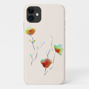 Case-Mate iPhone Case Fleur florale simple moderne Art d'automne
