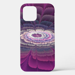 Case-Mate iPhone Case Fleur frappante Coloré Abstrait Art fractal rose
