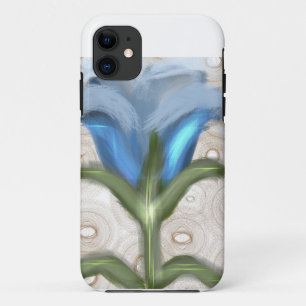 Case-Mate iPhone Case Fleur mystique bleue - Fleur lumineuse 