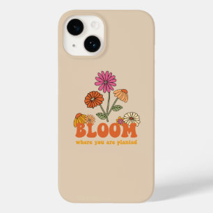 Coque Pour iPhone 14 Fleur Où vous êtes planté