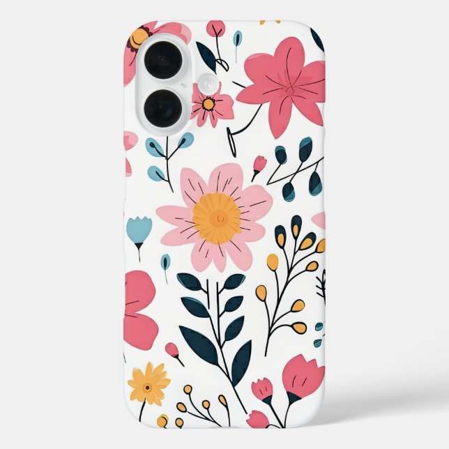 Coques Case-Mate iPhone Fleur printemps mignonne Ditsy (Verso)