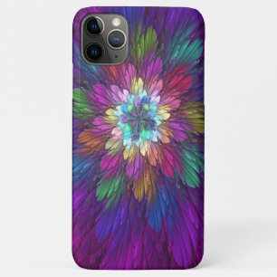 Case-Mate iPhone Case Fleur psychédélique colorée Art fractal Abstrait