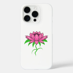 Coques iPhone 16 Pro Fleur rose