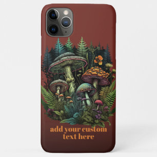 Case-Mate iPhone Case Fleur sauvage de champignons Toadstool Cottagecore