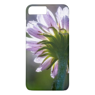 Case-Mate iPhone Case Fleur sauvage violette rétro-éclairée avec gouttes