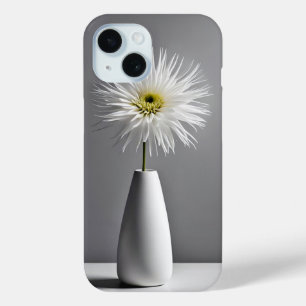 Coque Pour iPhone 15 Fleur simple dans le vase