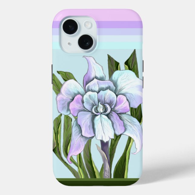 Coques Case-Mate iPhone Fleur Smeraldo (Verso)