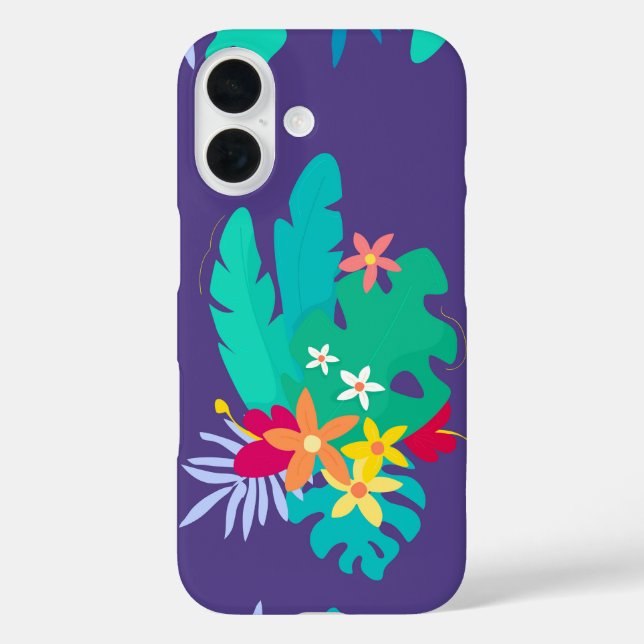 Coques Case-Mate iPhone Fleur tropicale (Verso)