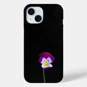 Coque Pour iPhone 15 Fleur violet ipha