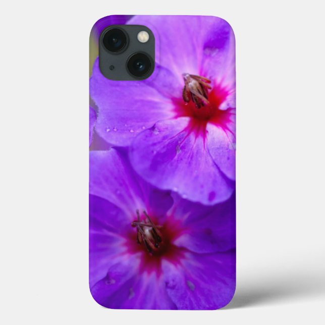 Coques Case-Mate iPhone Fleur violette (Verso)