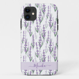 Case-Mate iPhone Case Fleur violette de provence du champ de lavande