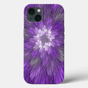 Case-Mate iPhone Case Fleur Violette Psychedelique Art Fractal Abstrait