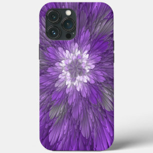 Case-Mate iPhone Case Fleur Violette Psychedelique Art Fractal Abstrait