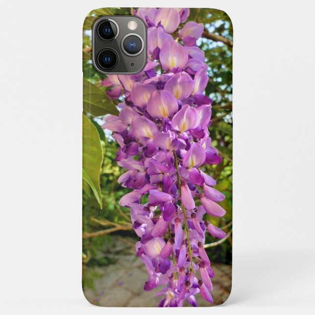 Coques Case-Mate iPhone Fleur Wisteria (Dos)