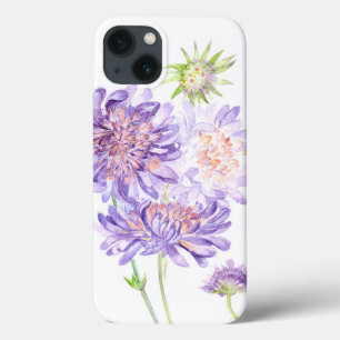 Etui iPhone 13 fleurs