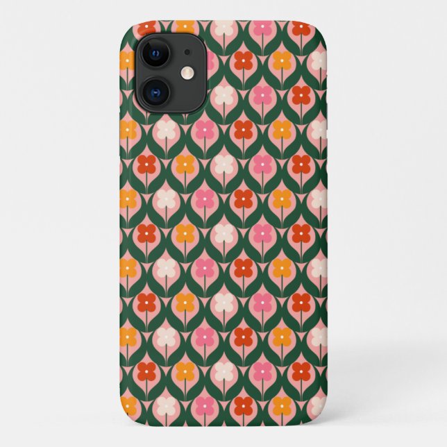 Coques Case-Mate iPhone Fleurs (Dos)
