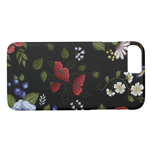 Coques Case-Mate iPhone Fleurs (Dos (Horizontal))