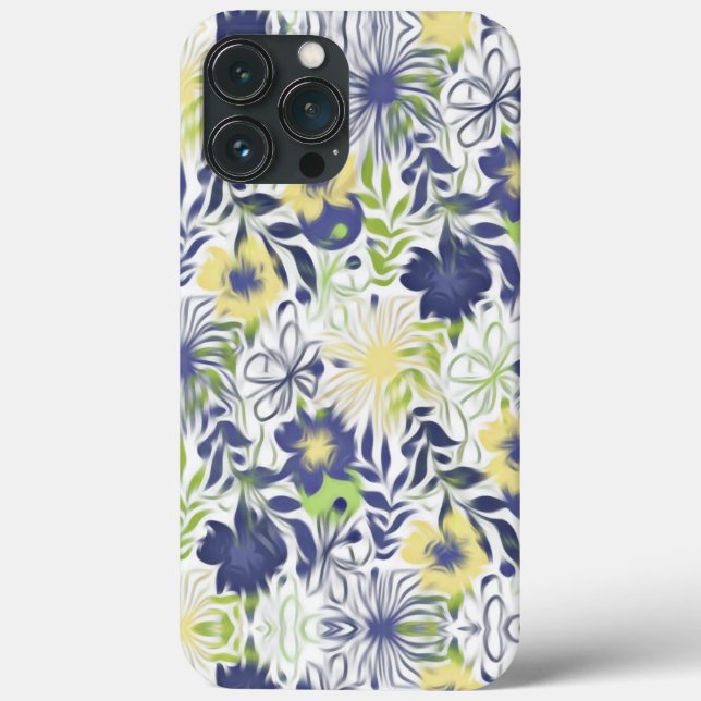 Coques Case-Mate iPhone Fleurs Abstraites (Verso)