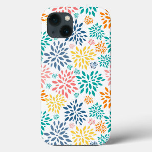 Case-Mate iPhone Case Fleurs abstraites colorées motif Coque-Mate iPhone