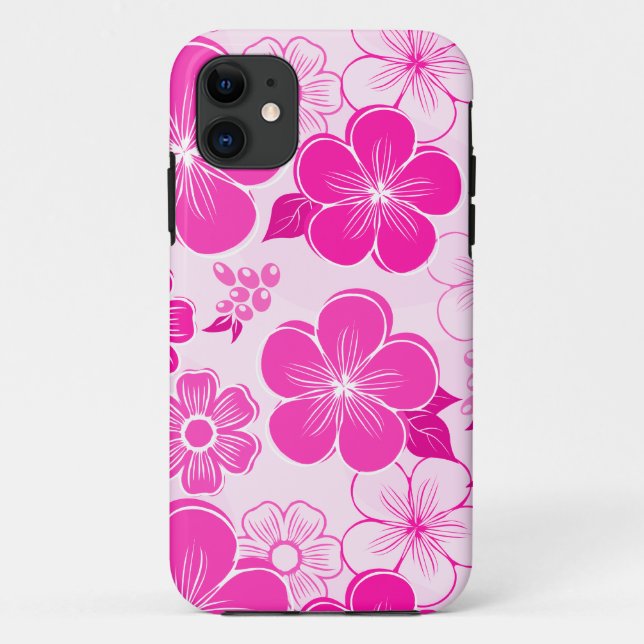 Coques Case-Mate iPhone Fleurs Abstraites roses (Dos)