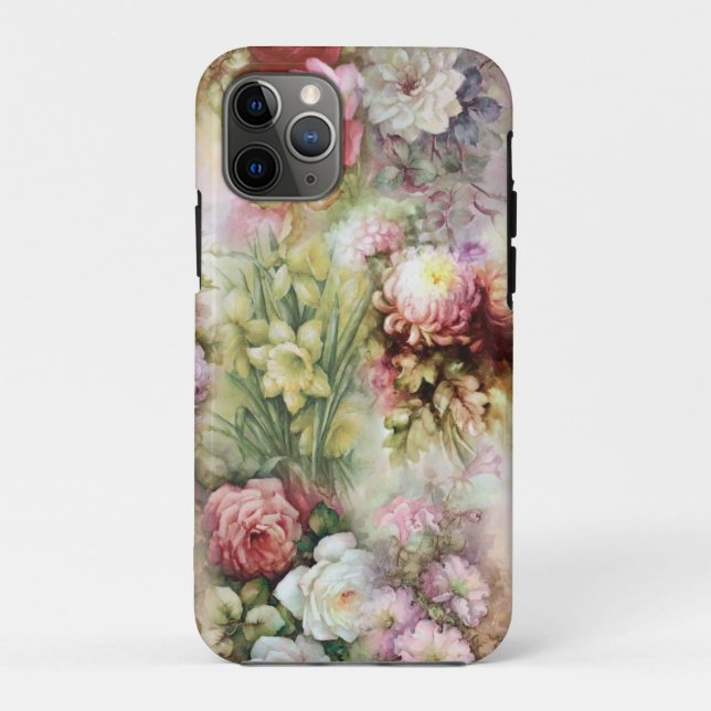 Coques Case-Mate iPhone Fleurs Anciennes (Dos)