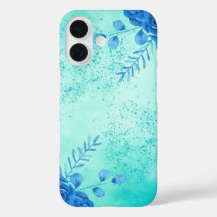 Coques iPhone 16 Fleurs aquarelles cerises