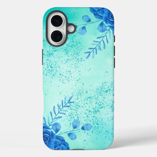 Coques Case-Mate iPhone Fleurs aquarelles cerises (Verso)