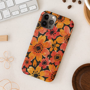 Case-Mate iPhone Case Fleurs aquarelles colorées délicates amusantes