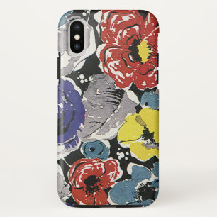 Etui iPhone Case-Mate Fleurs Art Déco vintages, motifs floraux Rose