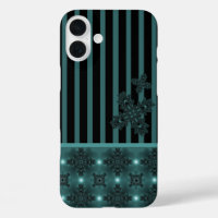 Fleurs Artdeco dans le style rétro